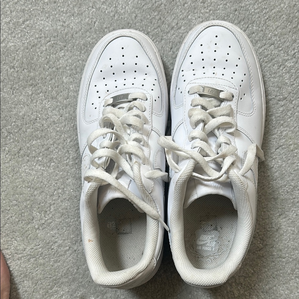 Nike White Low-Top Sneakers